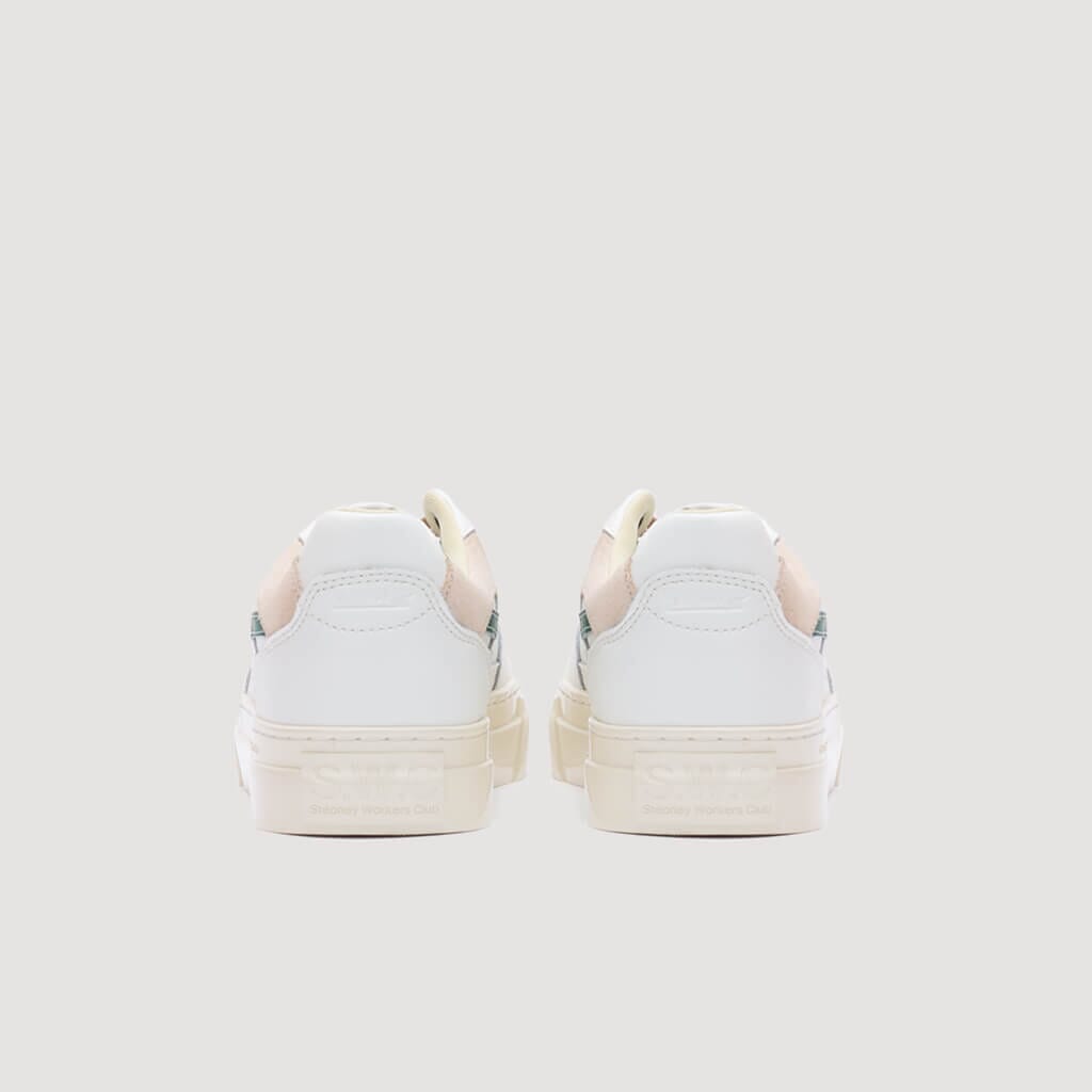 Pearl S-Strike Leather - White/Green