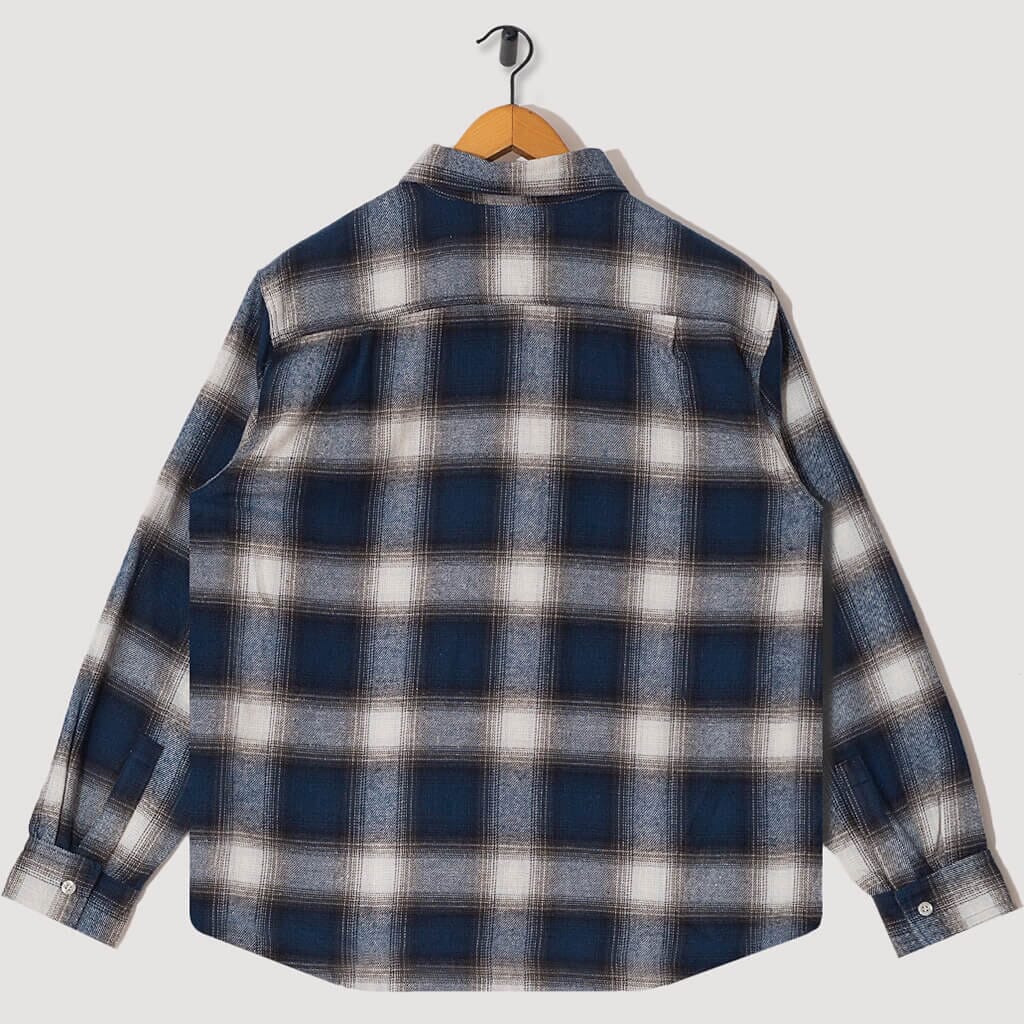Flannel Shirt - Navy Plaid