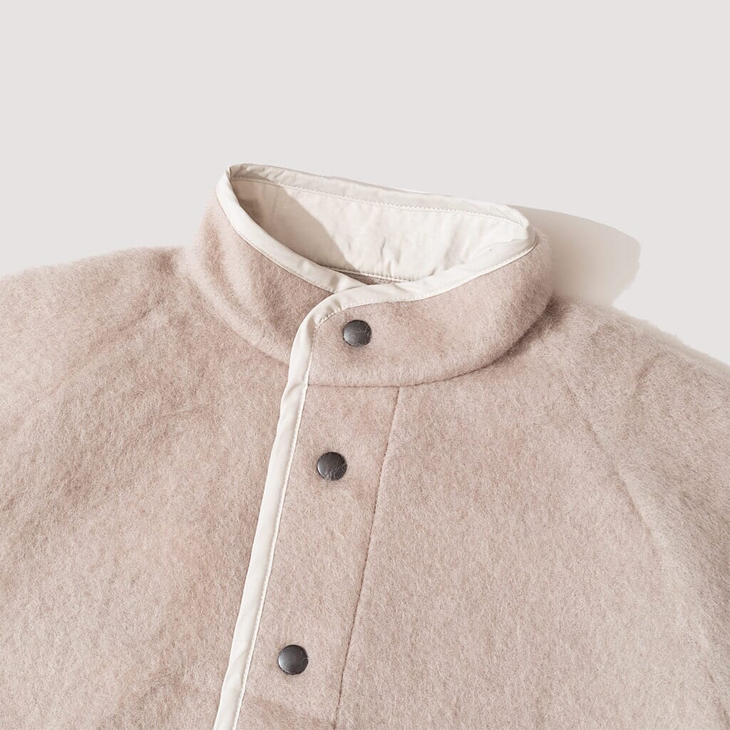 Contour Mohair Jacket - Cream