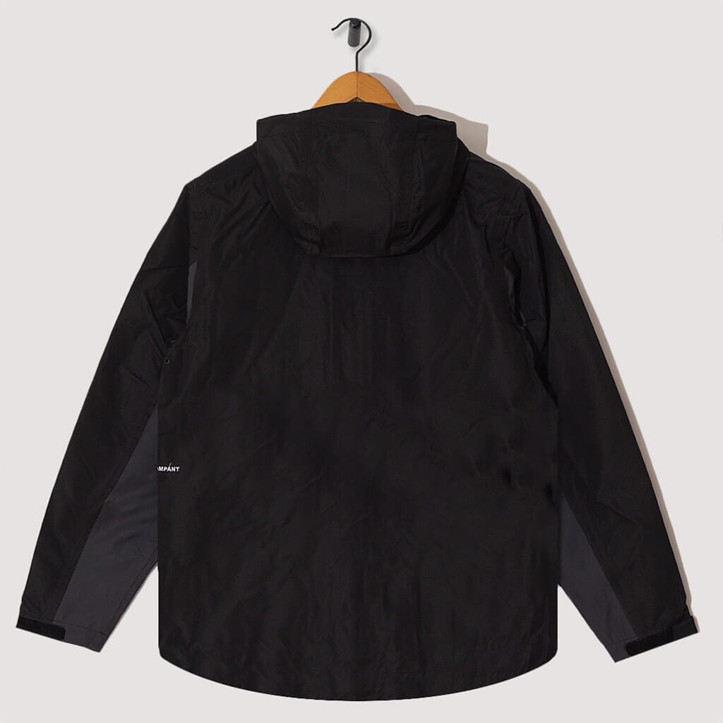 Big Pocket Hooded Tech Jacket - Black/Anthracite