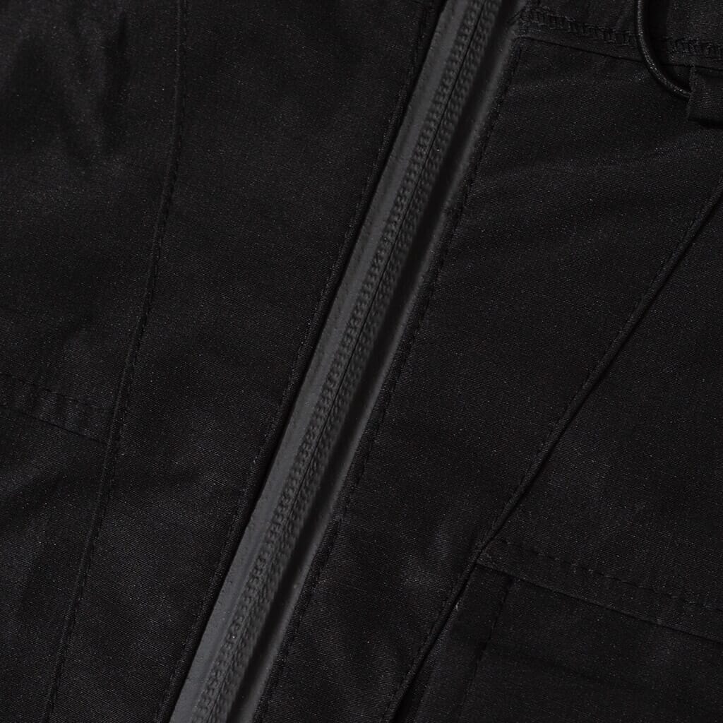 Big Pocket Hooded Tech Jacket - Black/Anthracite