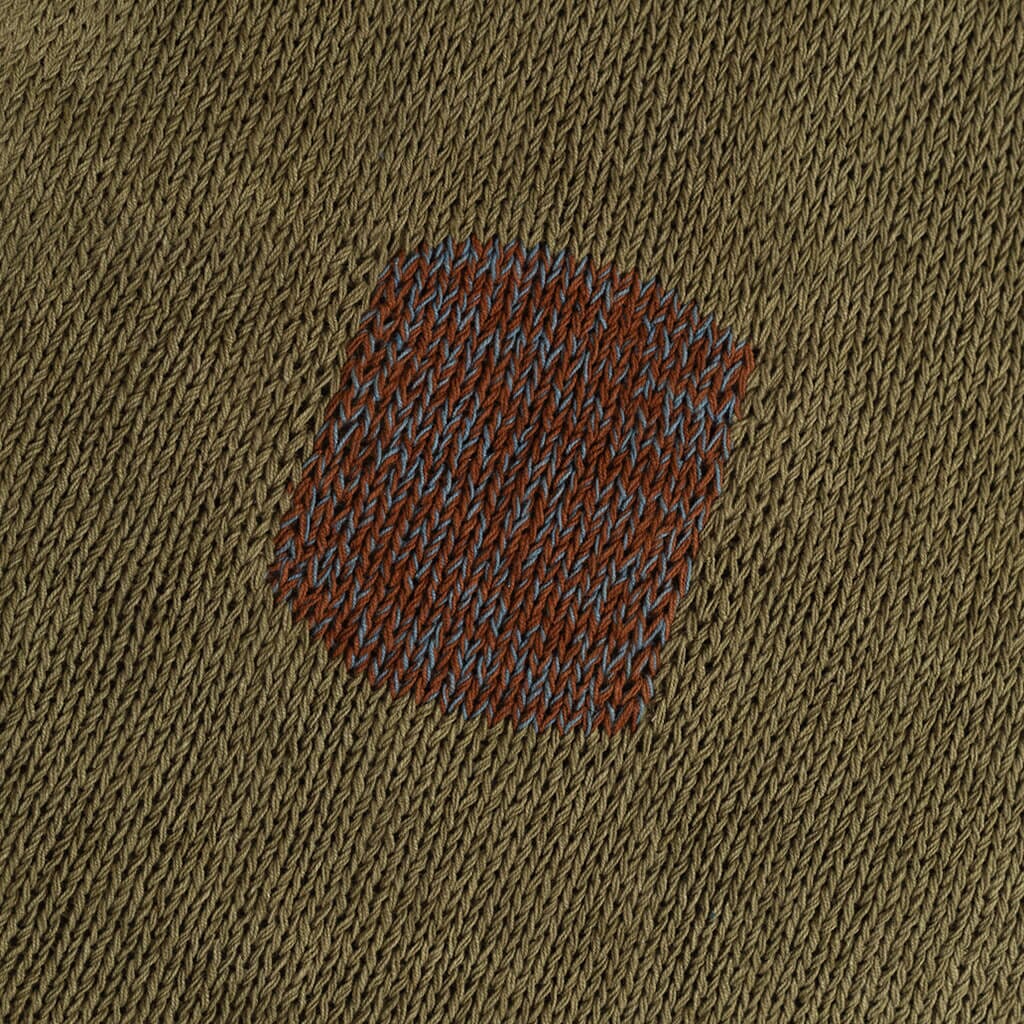 Spinning Jumper - Olive Darn Knit