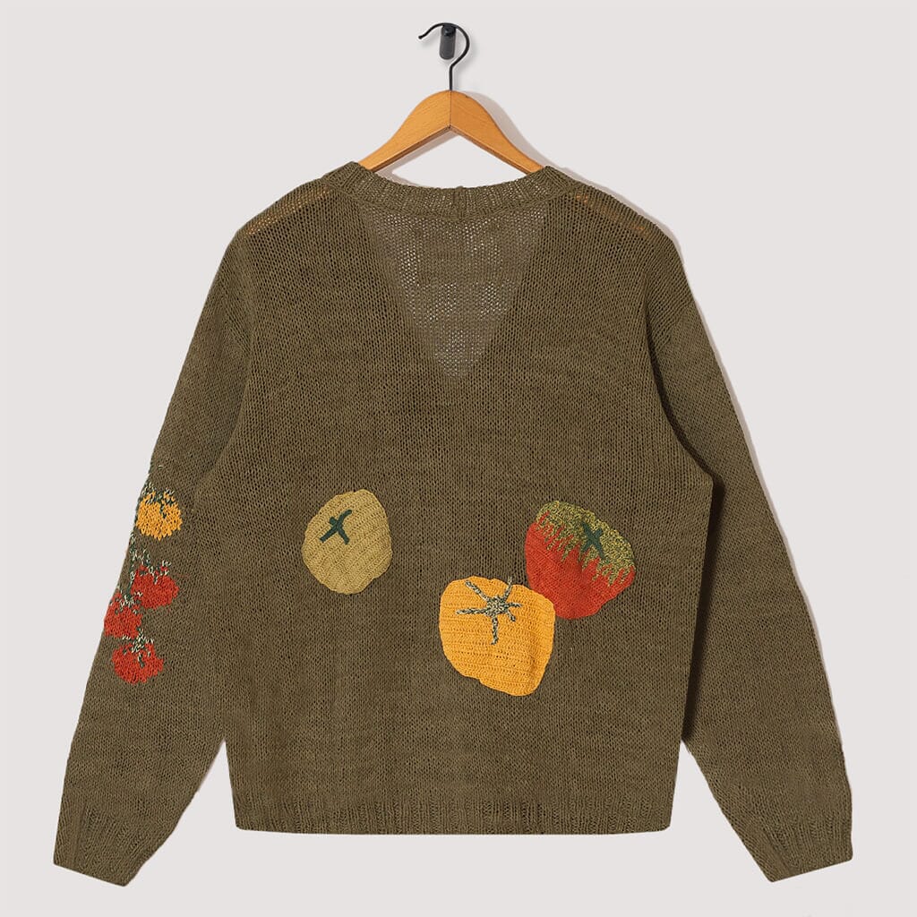 Twinsun Cardigan - Olive Toms