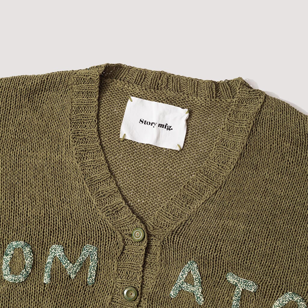 Twinsun Cardigan - Olive Toms