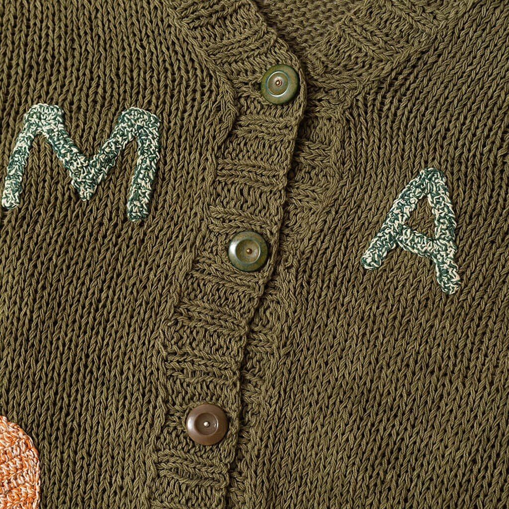 Twinsun Cardigan - Olive Toms