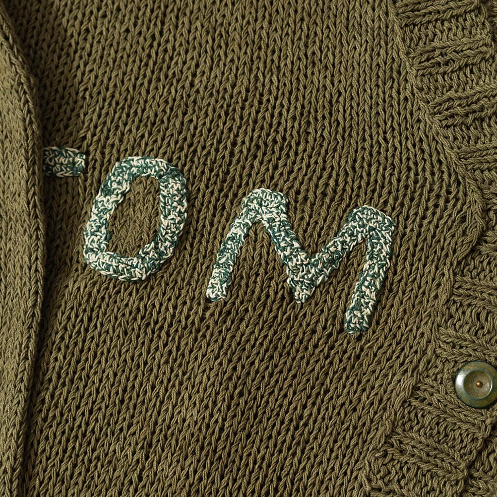 Twinsun Cardigan - Olive Toms