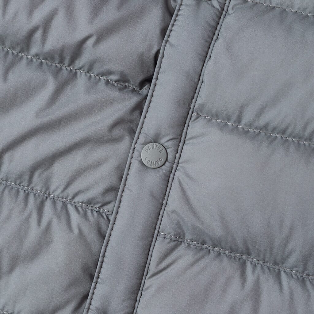 Down Crewneck Vest - Light Grey
