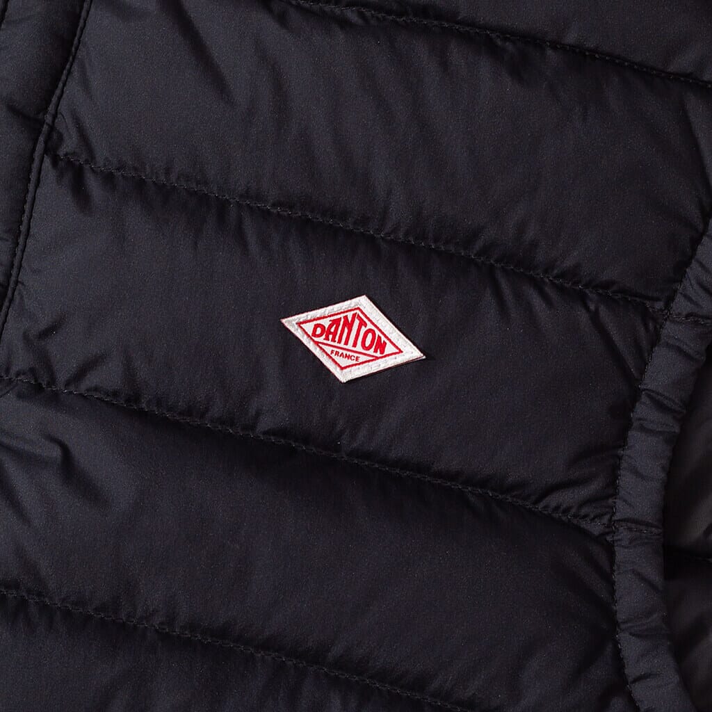 Down Crewneck Vest - Black