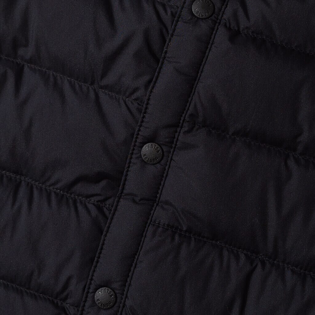 Down Crewneck Vest - Black