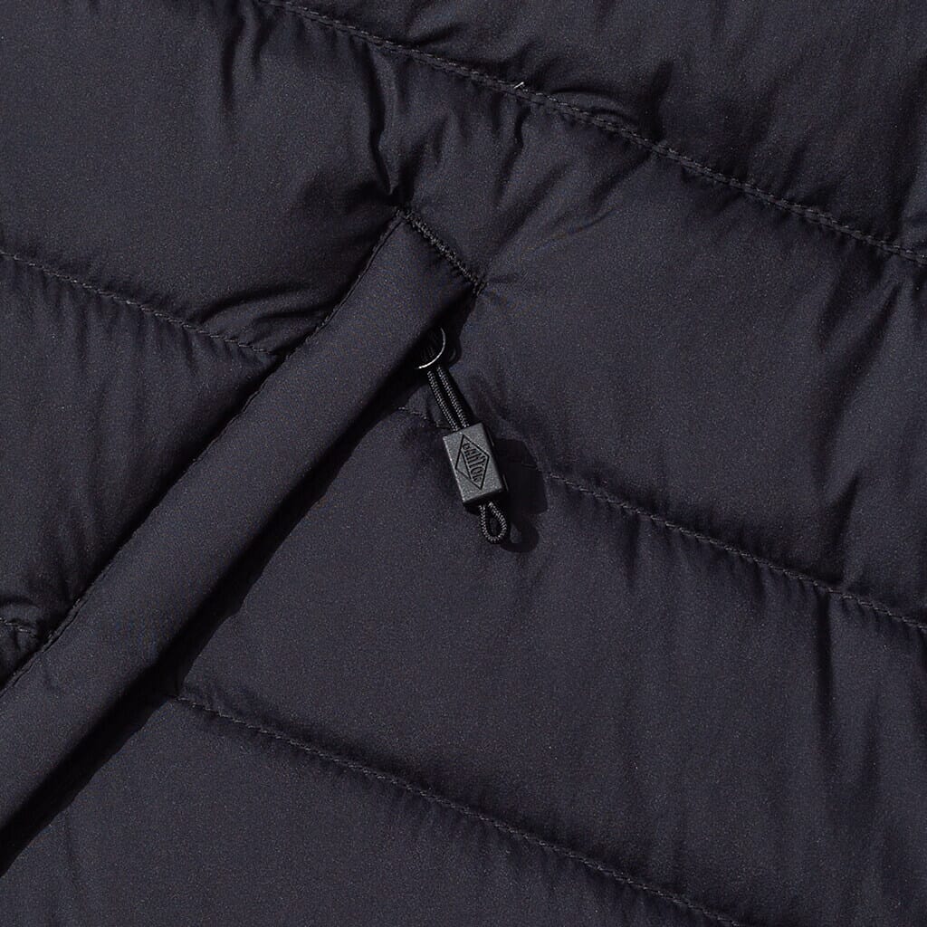 Down Crewneck Vest - Black