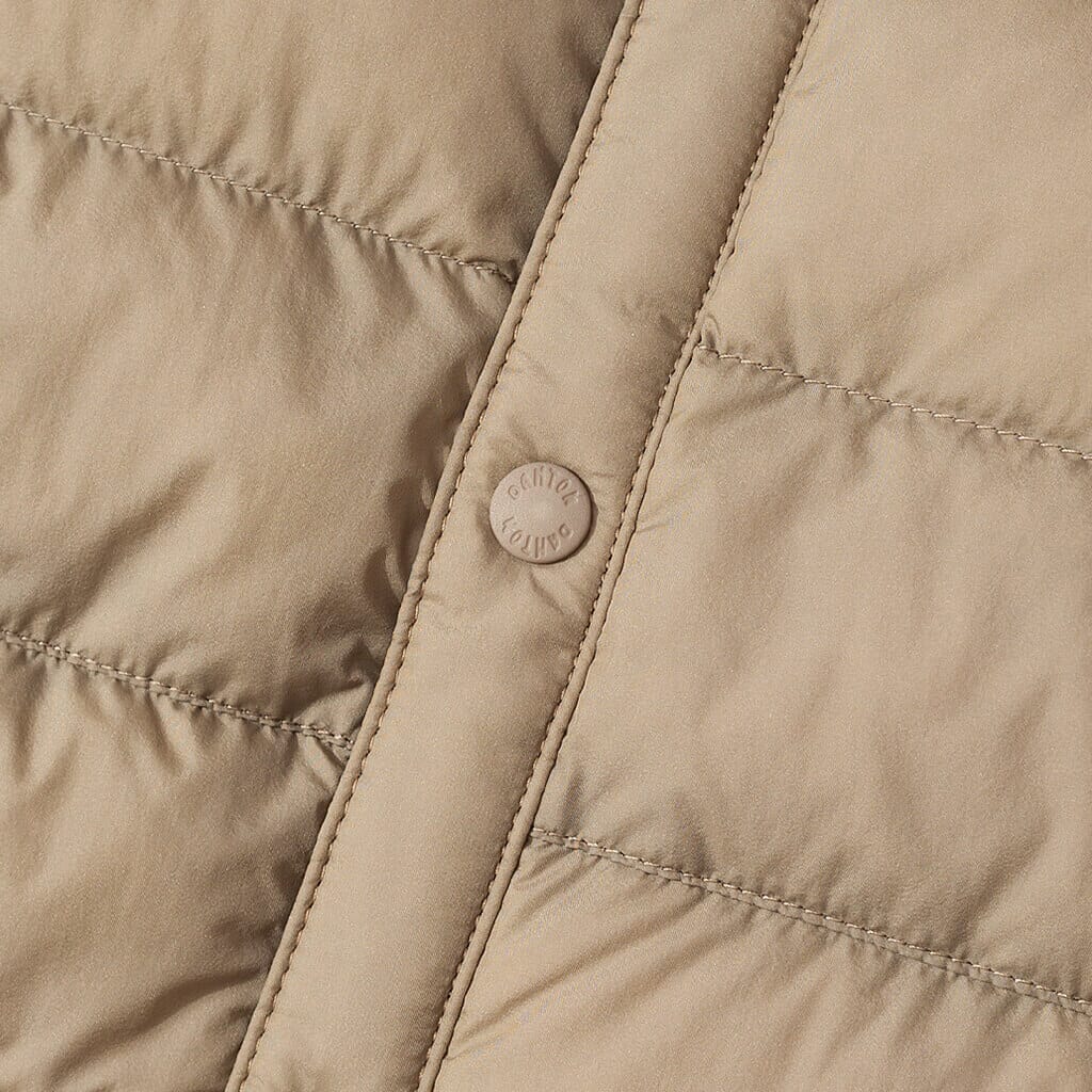 Down Crewneck Vest - Sand Beige