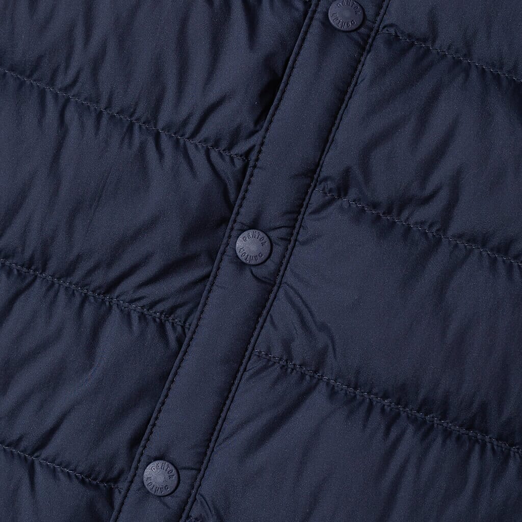Down Crewneck Vest - Navy