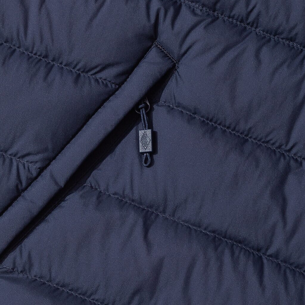 Down Crewneck Vest - Navy