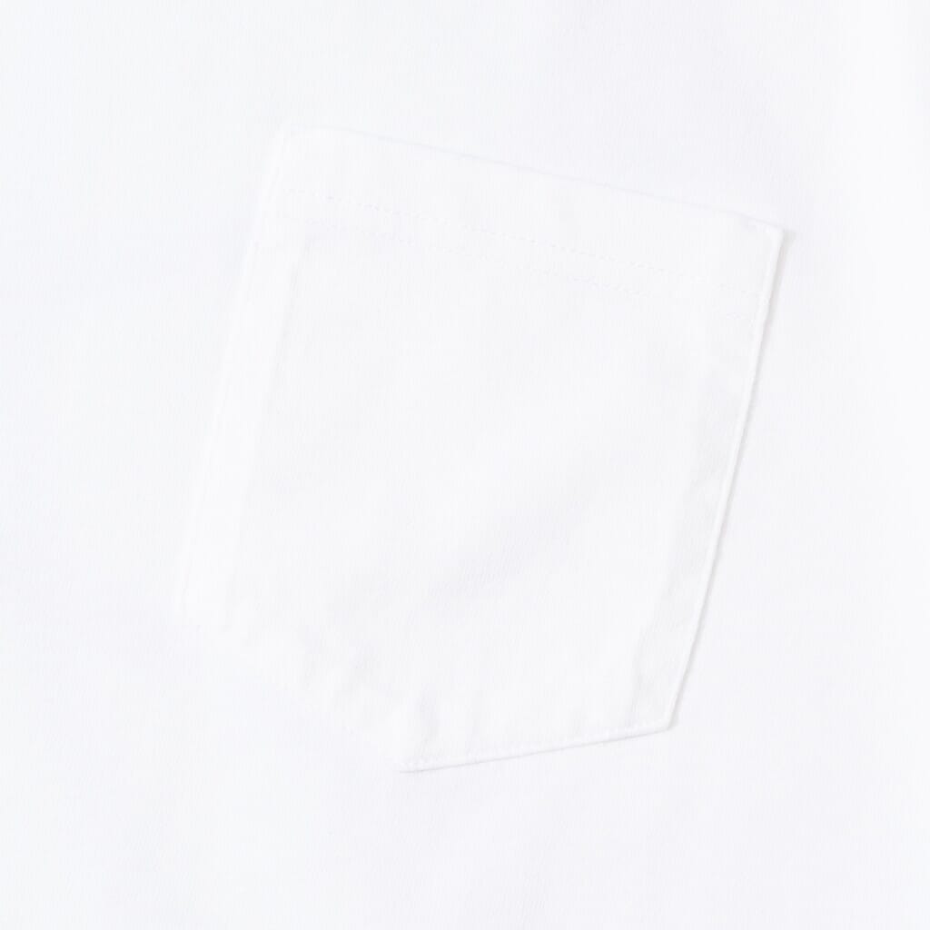 Breathin' L/S Pocket Tee - White