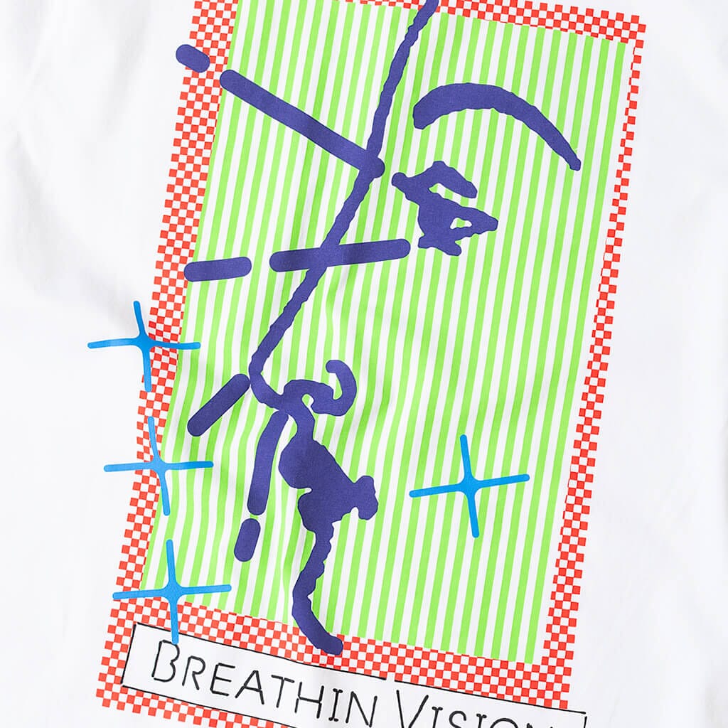 Breathin' L/S Pocket Tee - White