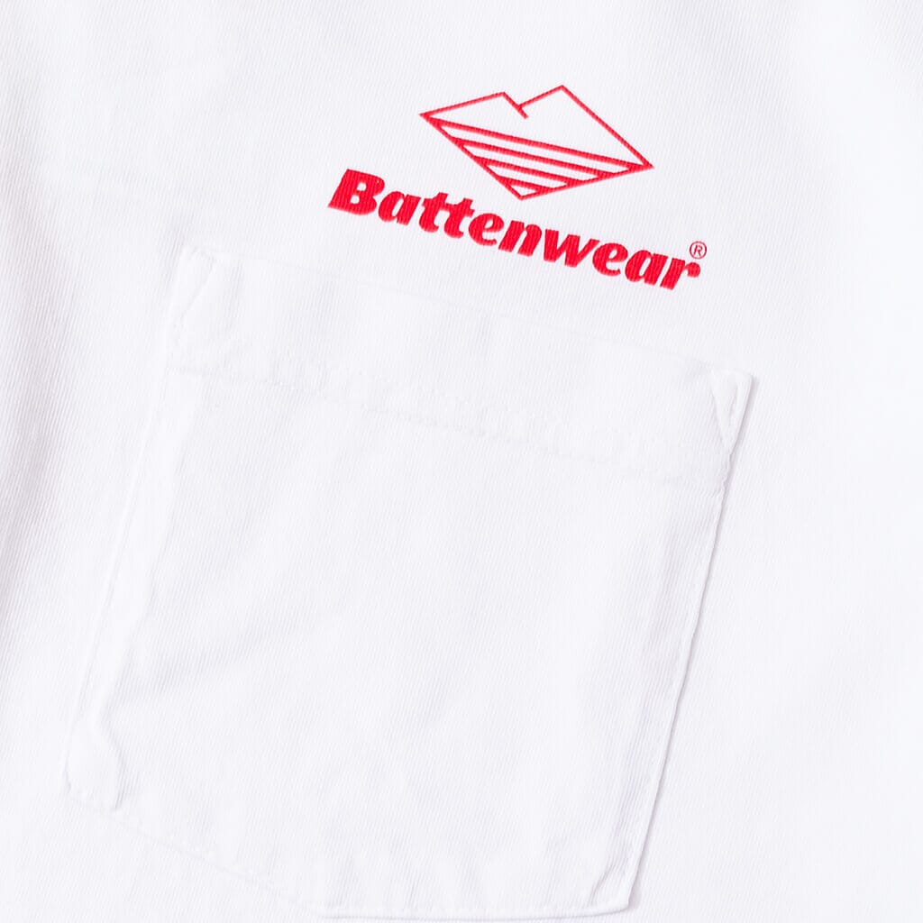 Team Pocket Tee - White