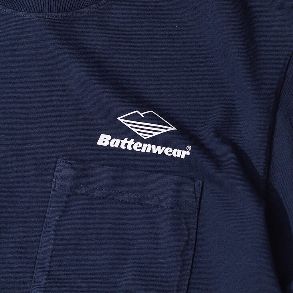 Team Pocket Tee - Navy