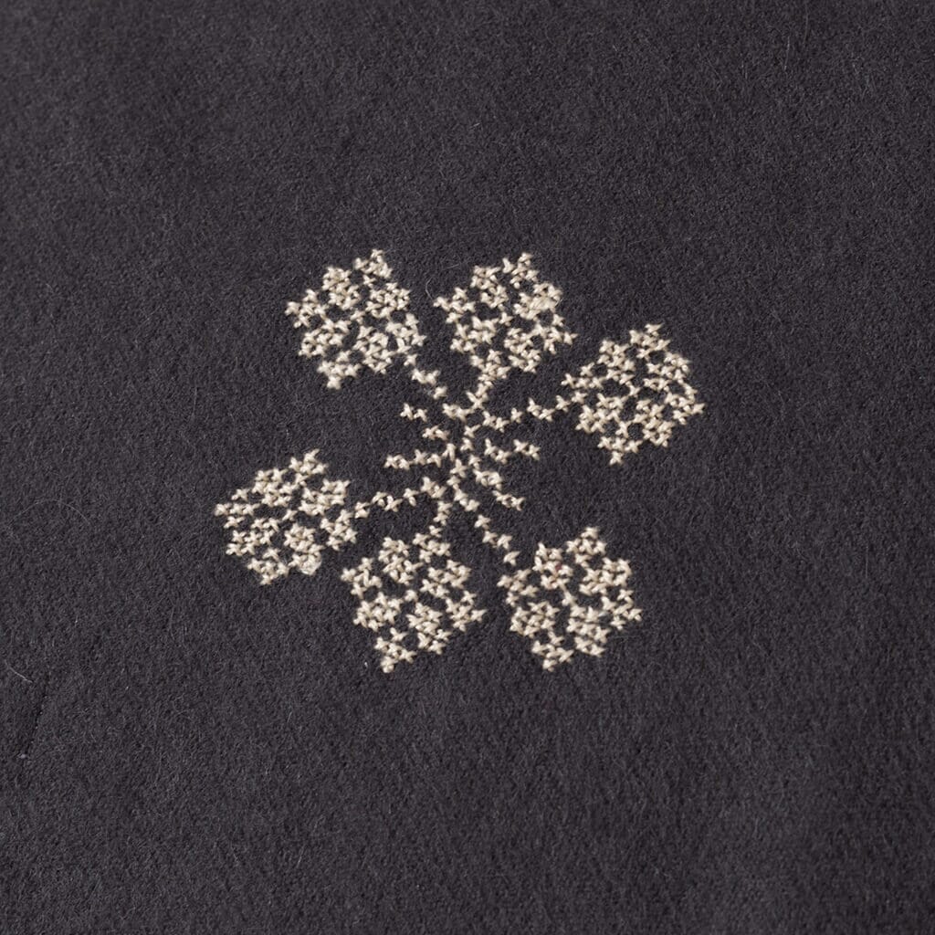 The Inoue Brothers Up-Cycled Alpaca Scarf - Grey