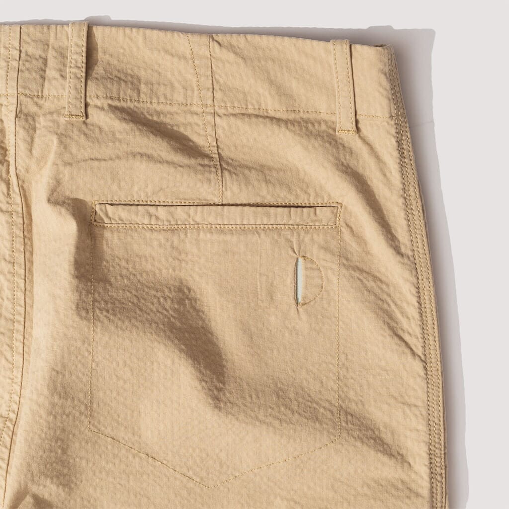 Assembly Pant - Soft Tan Seersucker