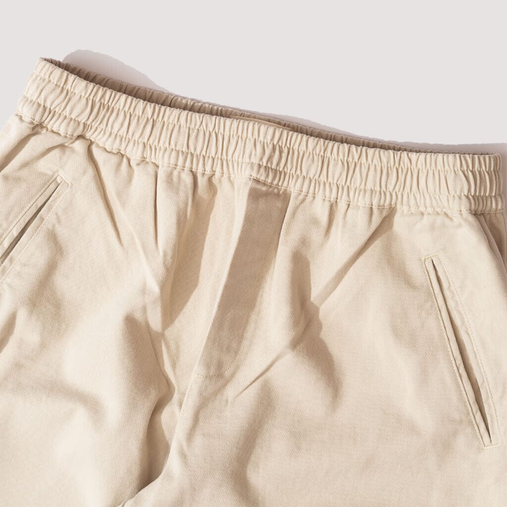 Drawcord Assembly Pant - Stone Brushed Twill