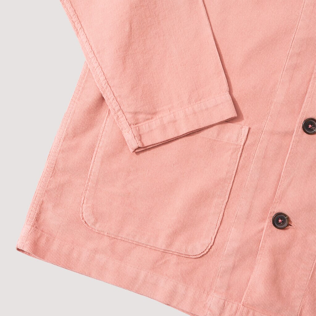 Bakers Overshirt - Pink Fine Cord