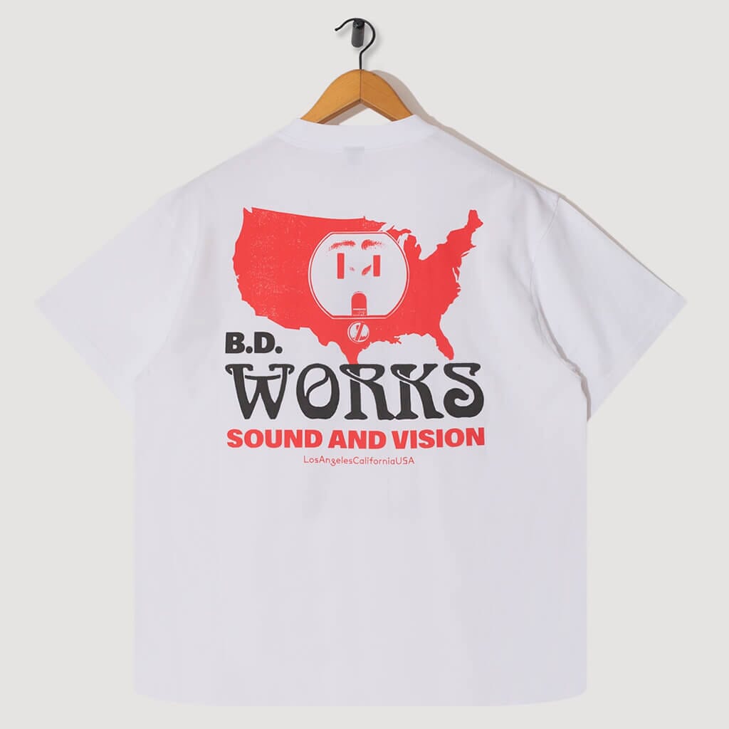 Sound and Vision T-Shirt - White
