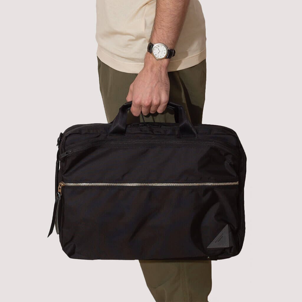 3 Way Brief Case - Black