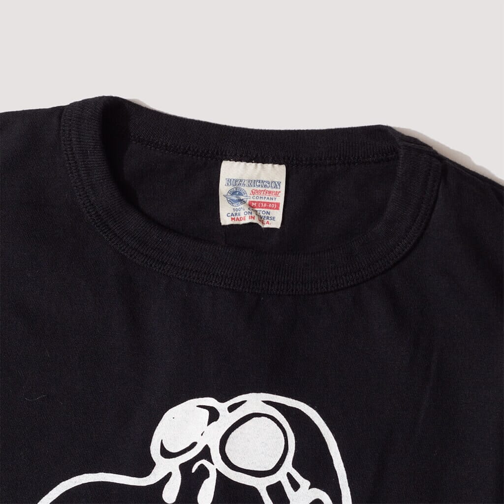 Type A2 Snoopy Tee - Black