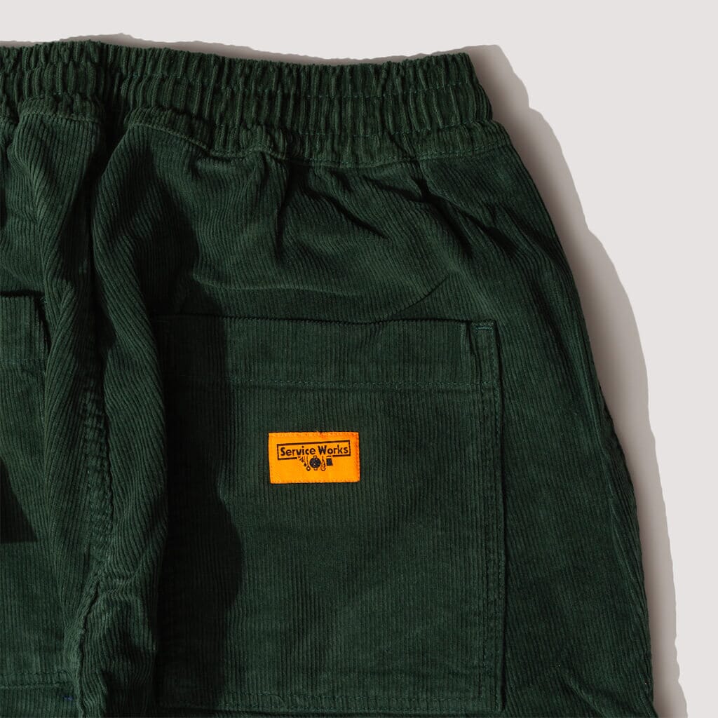 Chef Pant - Forest Corduroy