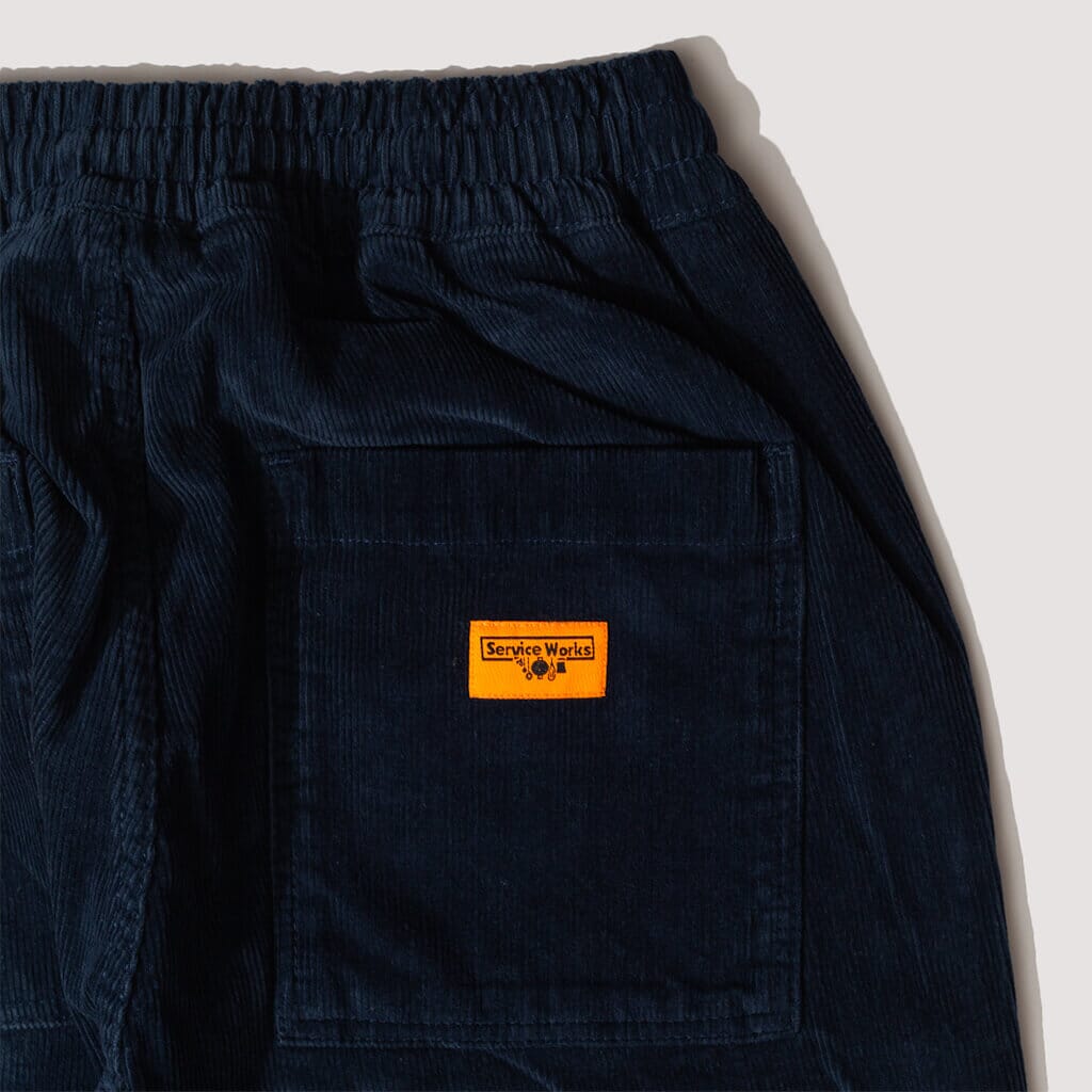 Chef Pant - Navy Corduroy