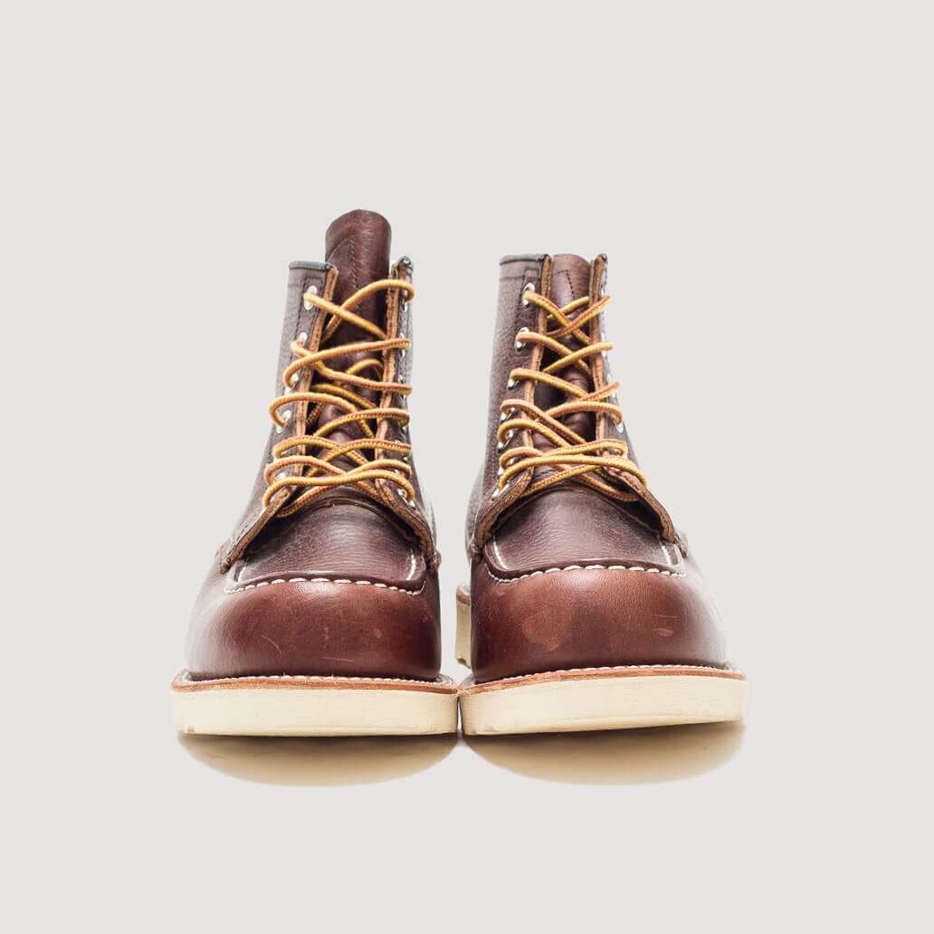 Classic Moc Toe 6" Boot - Briar Oil Slick Leather (8138)