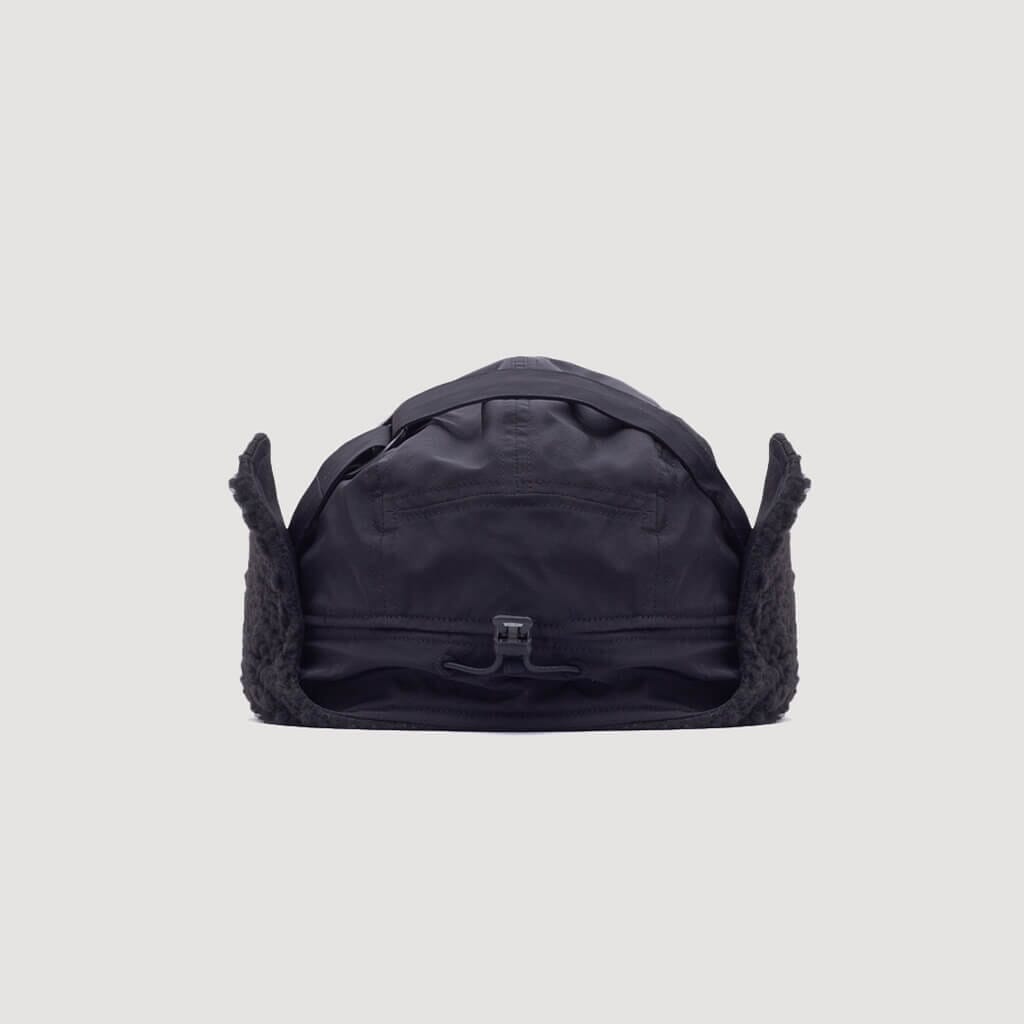Chrome-R Earflap Cap - Black