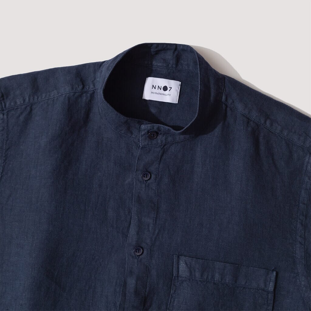 Eddie Shirt - Navy Blue