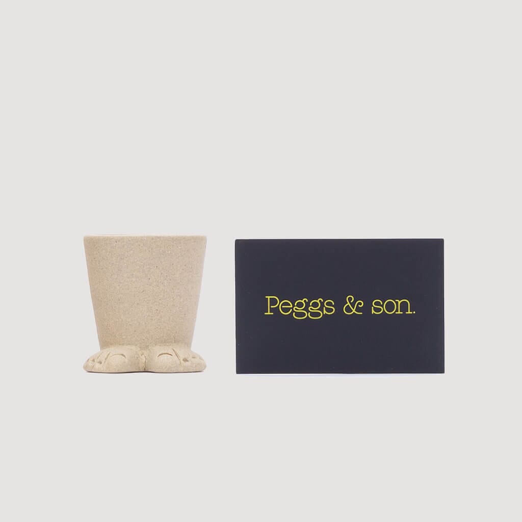 Foot Egg Holder Set - Natural