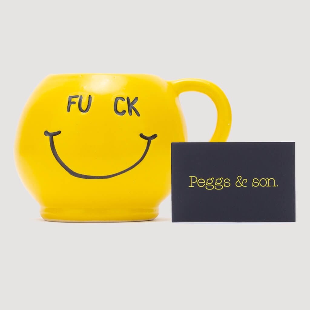 Fu Ck Mug - Yellow