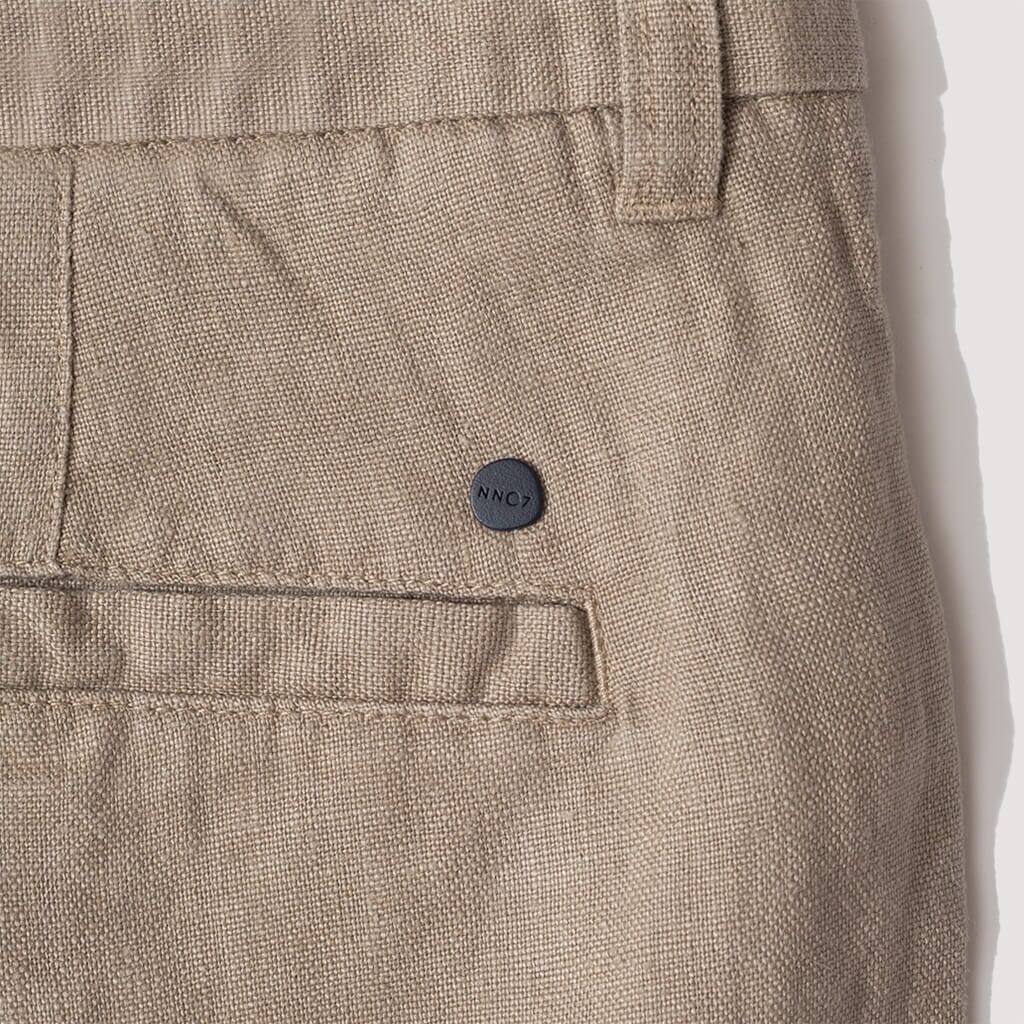 Crown Shorts - Greige Linen