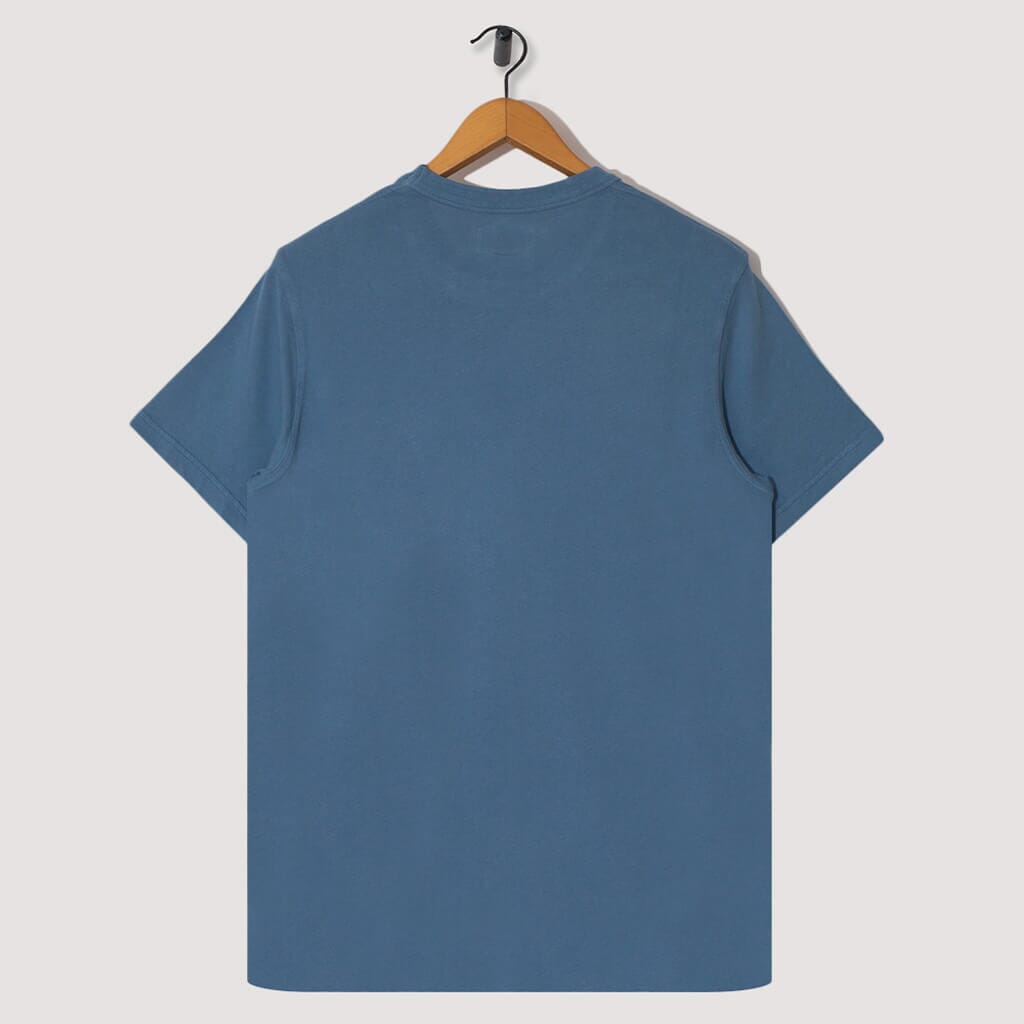 Overdye Pocket T-Shirt - Light Indigo