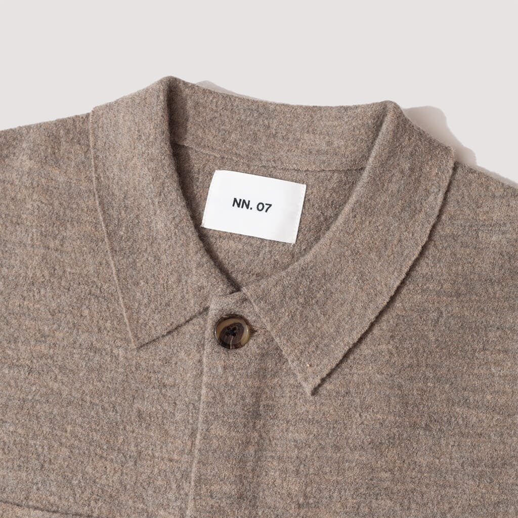 Jonas Overshirt - Khaki Beige