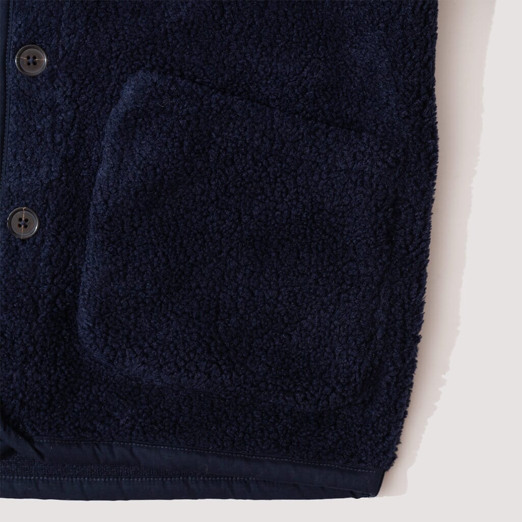 Mountain Fleece Lancaster Jacket - Navy