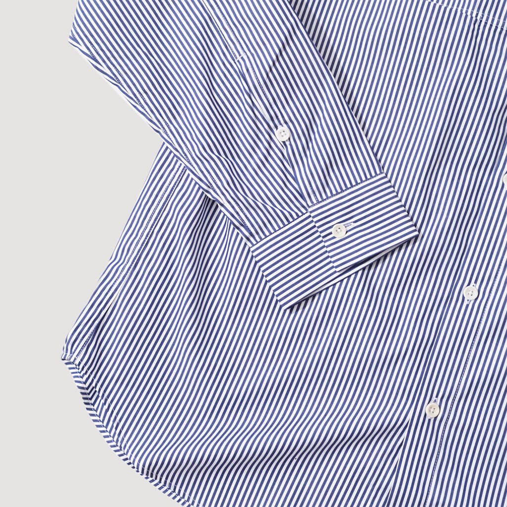 Liam Shirt - Navy Pinstripe