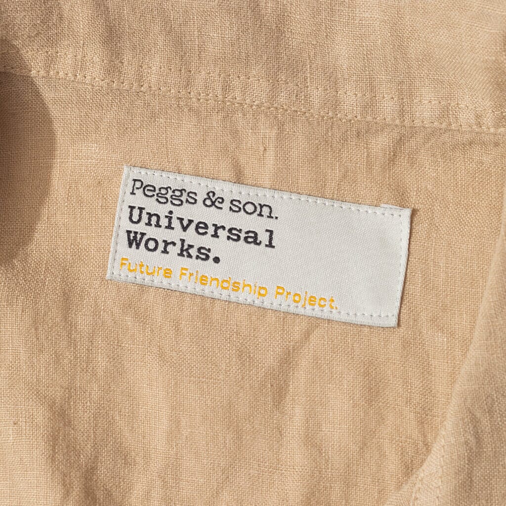 Road Shirt - Sand Fine Linen