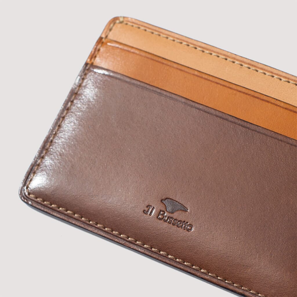 Multicolour Cardholder - Brown