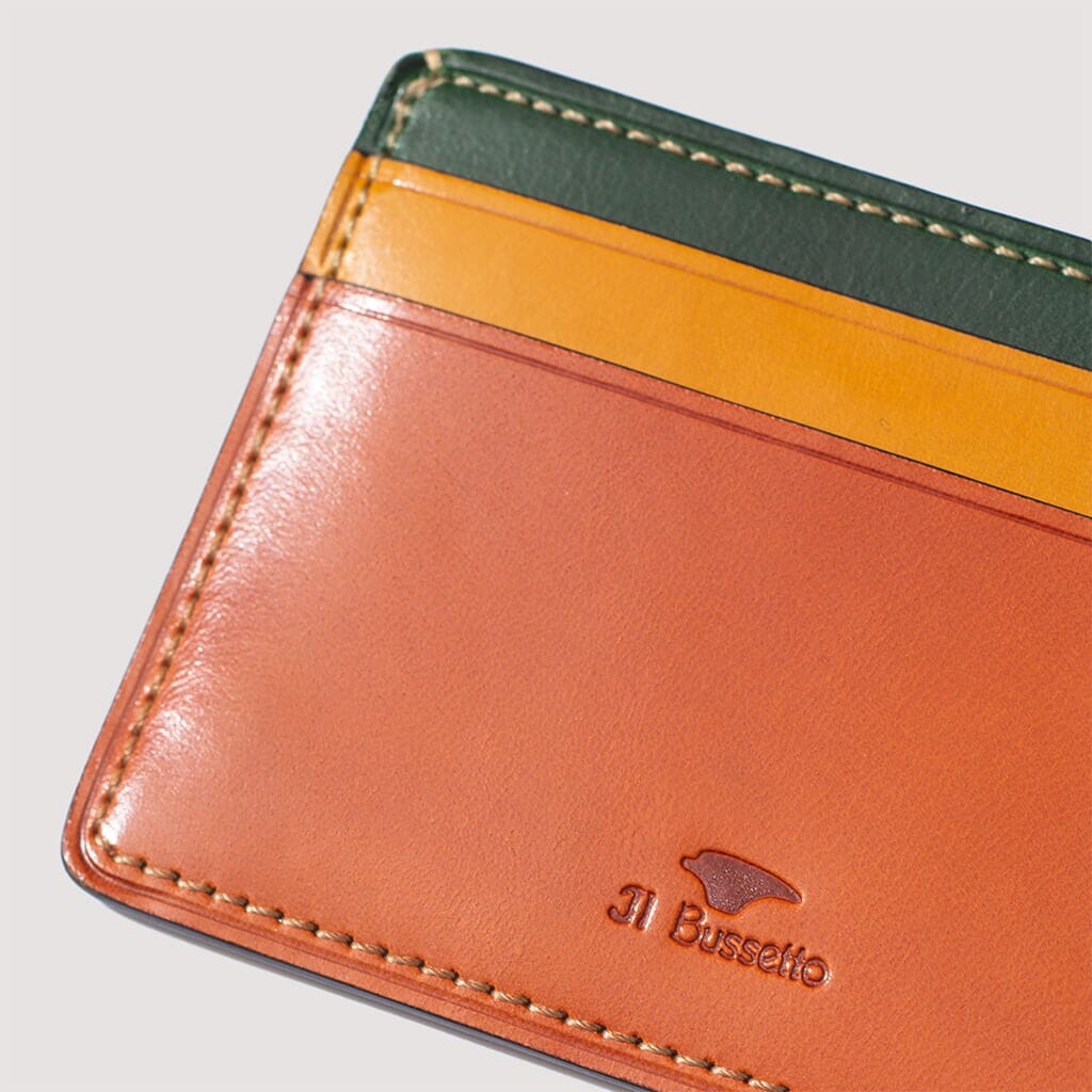Multicolour Cardholder - Tan