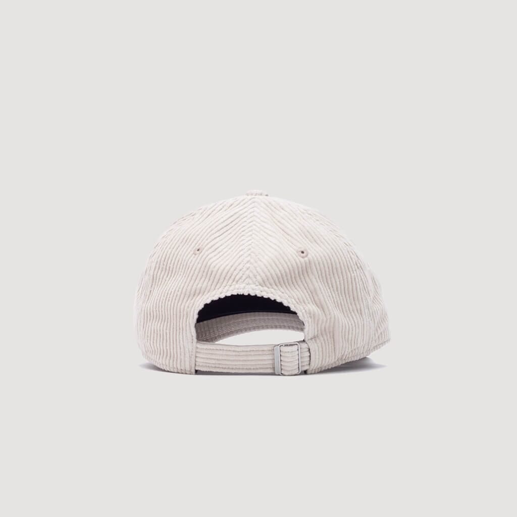 Corduroy 6 Panel Cap - Greige