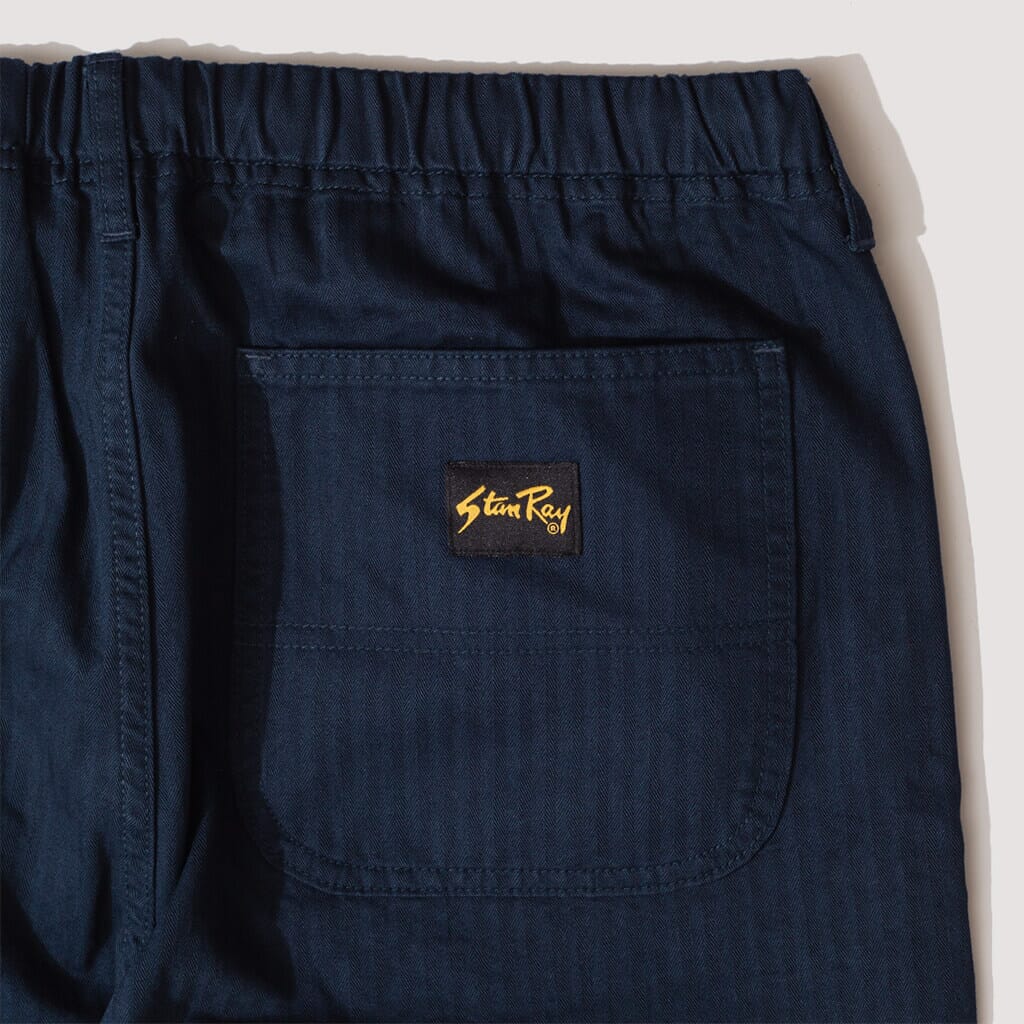 Recreation Pant - Navy Herringbone