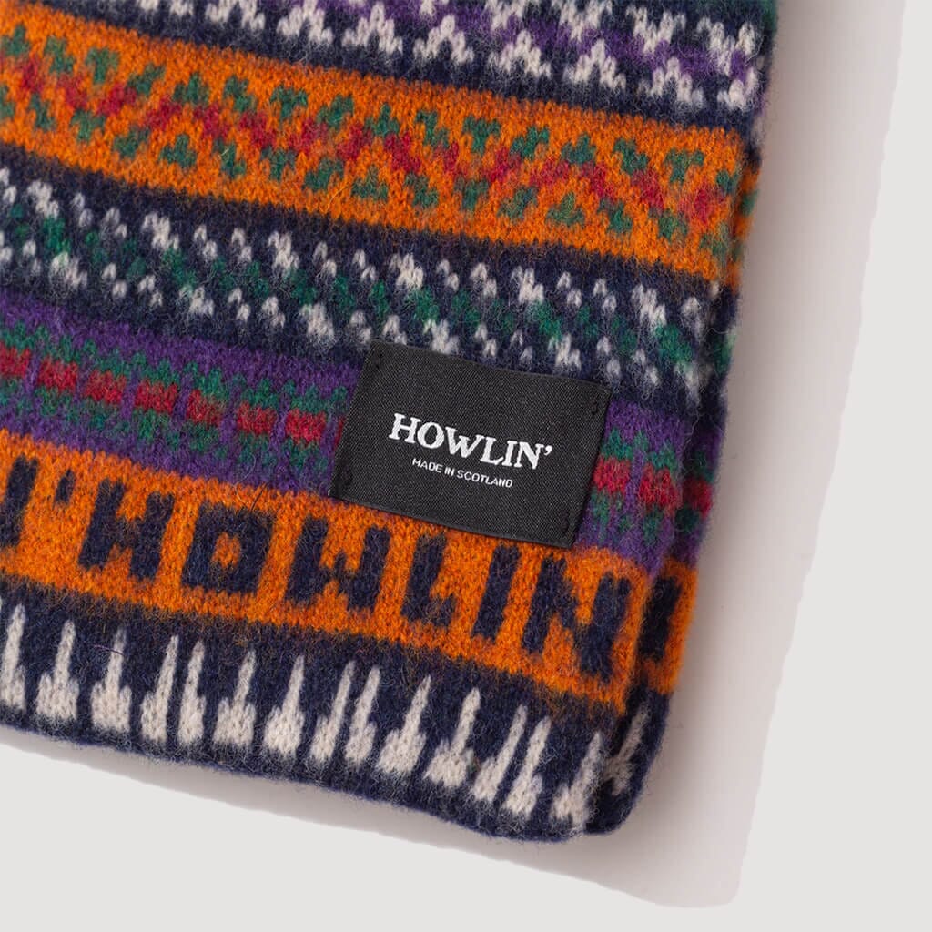 Howlin' Piano Scarf - Oxide