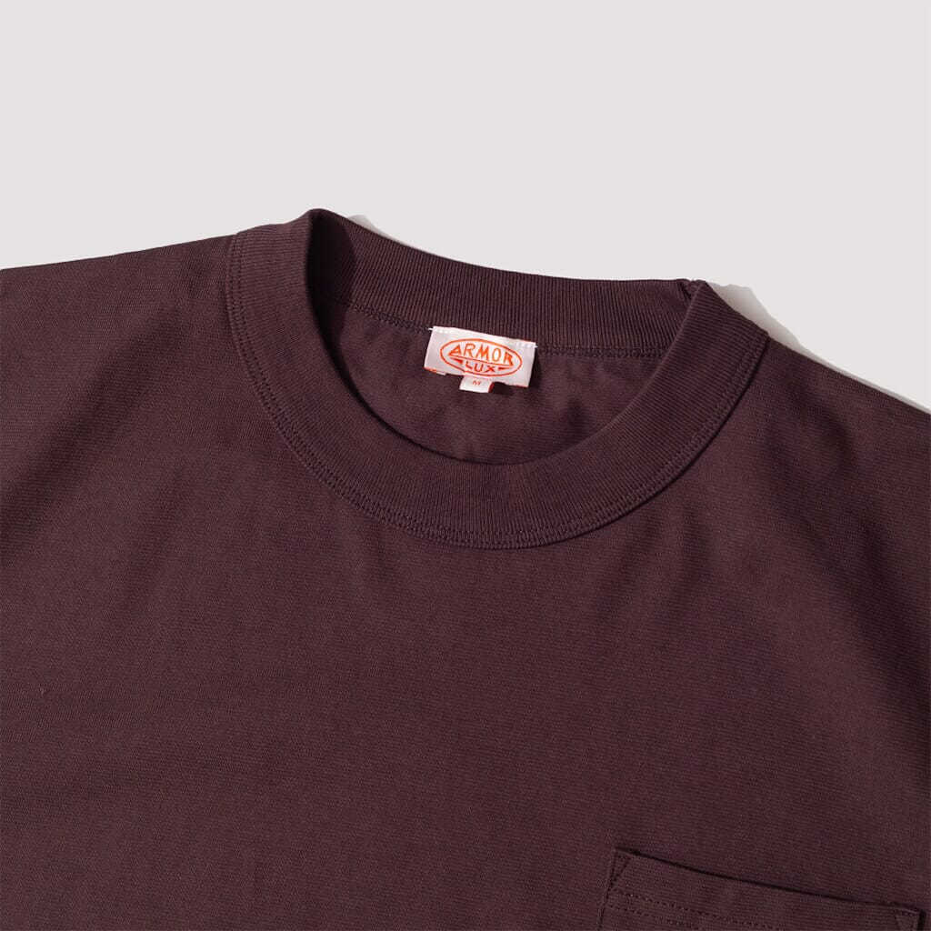 Heritage Pocket Tee - Acajou Foncé