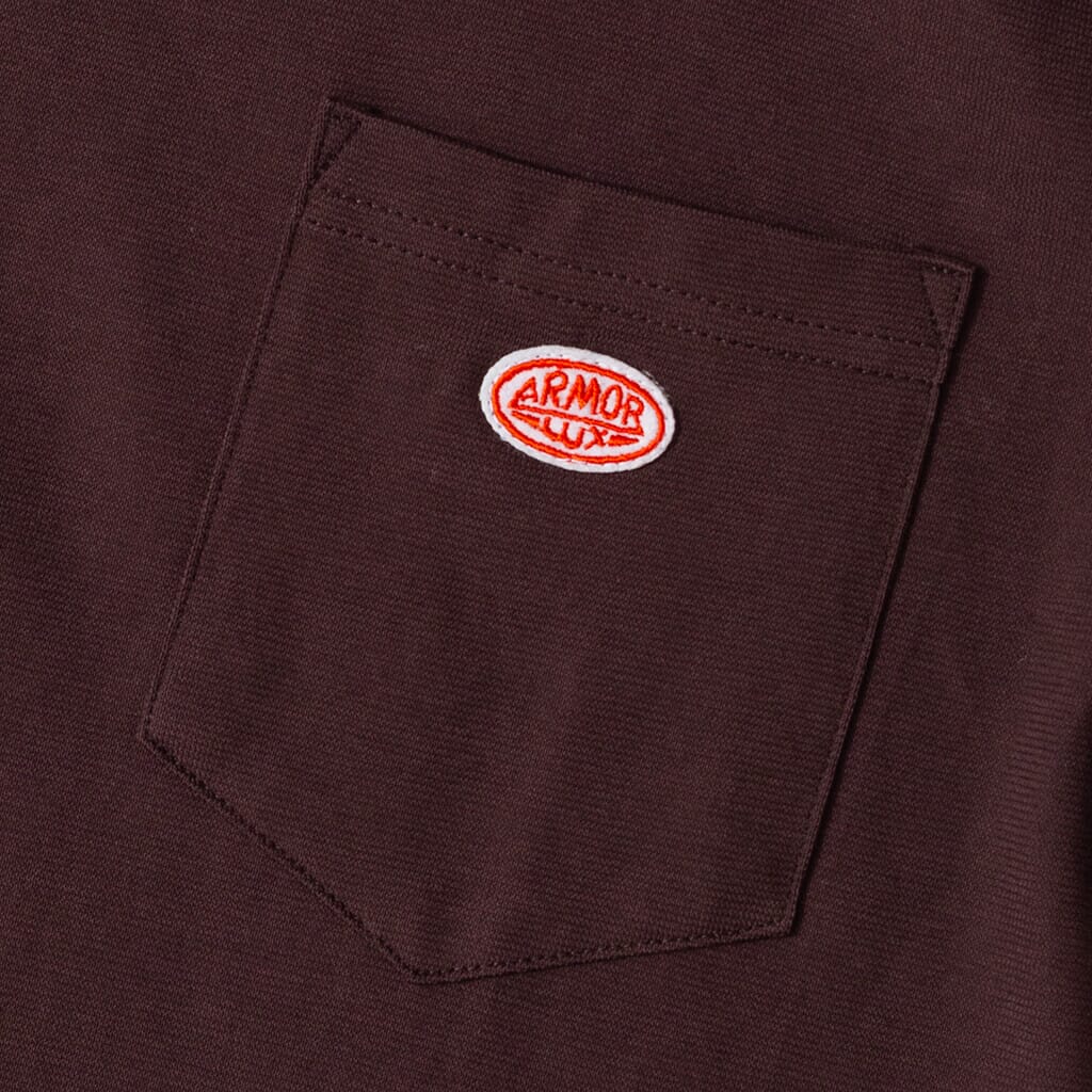 Heritage Pocket Tee - Acajou Foncé
