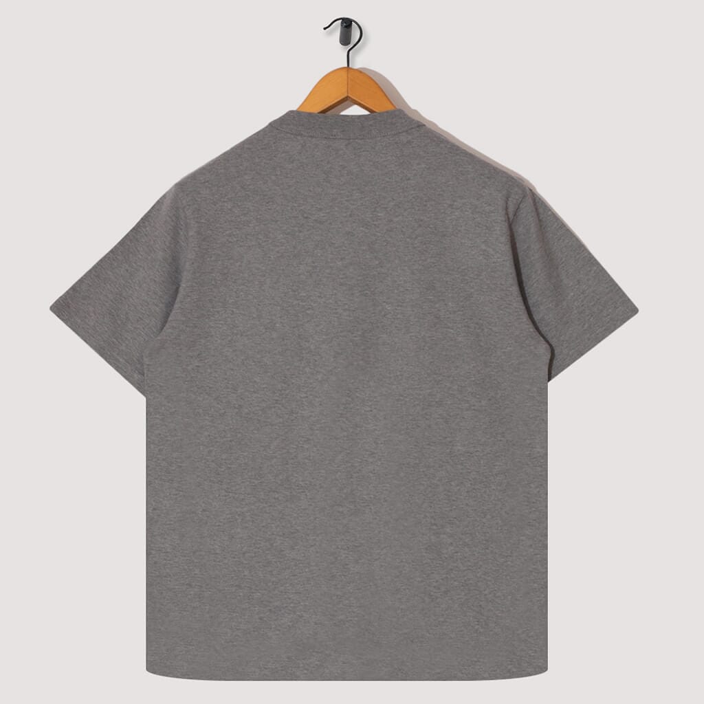 Heritage Pocket Tee - Misty Grey