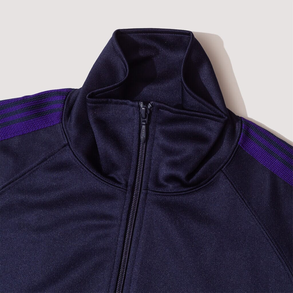 Poly Track Jacket - Navy